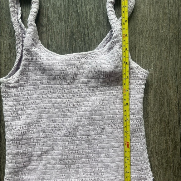 Hollister Lilac Textured Tank Top - Picture 4 of 4